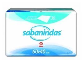 Resguardos Descartáveis para Incontinência 60X40 Sabanindas Saco 30 Und