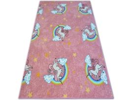 Tapete DYWANY LUSZCZOW Unicorn (Rosa - 200 x 200 cm - Poliamida)