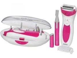 Set de Manicure e Pedicure + Depiladora de Corte AEG LBS 5676