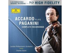 CD+ Blu-Ray Salvatore Accardo - Accardo Plays Paganini (The Complete Recordings)