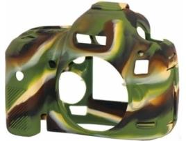 Capa de silicone EASYCOVER Canon 6D Camuflado