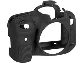 Capa de silicone EASYCOVER Canon 7D MARK II Preto