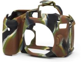 Capa de silicone EASYCOVER Canon 80D Camuflado