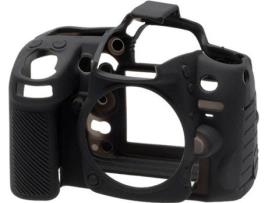 Capa de silicone EASYCOVER Nikon D7000 Preto