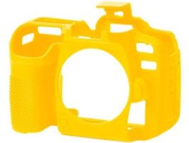 Capa de silicone EASYCOVER Nikon D7500 Amarelo