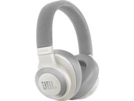 Auscultadores Bluetooth JBL E 65 BT NC (Over Ear - Microfone - Noise Canceling - Branco)