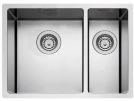 Lava Loiça RODI Box Lux 55 c/ Válvula Cesta (Aço inox. - 20 x 58 x 44 cm)