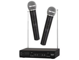Microfone Duplo FONESTAR MSH-206
