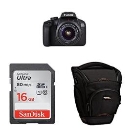 Câmara Reflex Canon EOS 4000D WIFI Preto