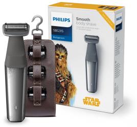 Aparador de Pêlos Corporal Bodygroom Recarregável (Edição Especial Star Wars) - PHILIPS    