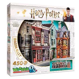Puzzle 3D  Diagon Alley (Idade Mínima: 12 - 450 Peças)