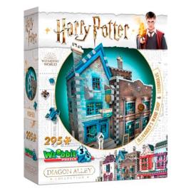 Wrebbit Puzzle Harry Potter Ollivanders Wand Shop&scribbulus 3d Puzzle One Size Multicolor