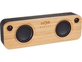 Coluna Bluetooth HOUSE OF MARLEY EM-JA006 (Madeira - Autonomia: Até  8 horas - Alcance: 30 metros)