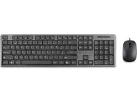 Teclado + Rato MK PLUS TG8117ERGO (Com Fio - 1000 dpi - Ótico - Teclado Numérico)