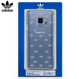 Carcasa COOL para Samsung G960 Galaxy S9 Licencia Adidas Transparente Metal Plata