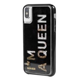 CAPA TELEMÓVEL SBS GLITTER IPHONE X BLK