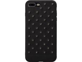 Capa iPhone 6 Plus, 6s Plus, 7 Plus, 8 Plus SBS Tachas Preto