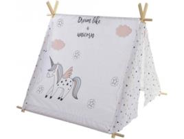 Tenda para Crianças   MB-147881 Unicórnio (Algodão e Madeira - 110 x 110 x 106 cm)