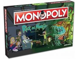 Jogo de Tabuleiro Monopoly: Rick and Morty (Idade Mínima: 17 - Nível Dificuldade: Elevado)