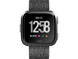 Relógio Desportivo FITBIT Versa Granito (Bluetooth - Até 4 dias de autonomia - Ecrã Tátil - Cinzento)