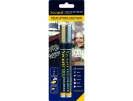 Marcador de Giz SECURIT Metálicos  1-2 mm Prateado e Dourado