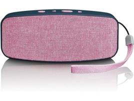 Coluna portátil com Bluetooth® rosa, da 