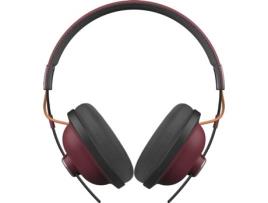 Auscultadores Bluetooth PANASONIC Retro RP-HTX80BE (Over Ear - Microfone - Vermelho)