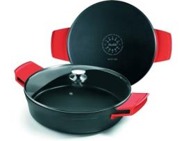 Tacho com Tampa  Excellent (24 cm - Alumínio fundido)