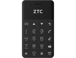 Telemóvel ZTC Cardphone G200 (1.1'' - 2G - Preto)