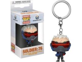 Porta-chaves FUNKO POP! Overwatch - Soldier: 76