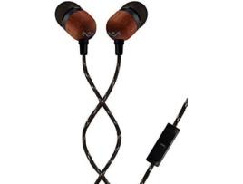 Auriculares Com fio HOUSE MARLEY Smile Jamaica (In Ear - Microfone - Preto)