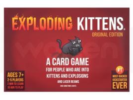 Jogo de Tabuleiro Exploding Kittens (Idade Mínima: 7 - Nível Dificuldade: Baixo)