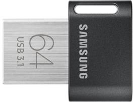 Pen Drive 64GB SAMSUNG Preto