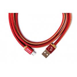 PlusUs - LifeStar microUSB-USB (1m - ruby sunset)