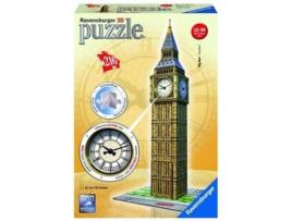 Puzzle 3D RAVENSBURGER Big Ben (Relógio Automático) (Idade Mínima: 10 - 216 Peças)