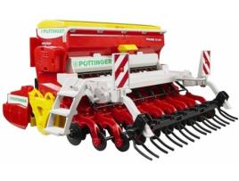 Semeador de Brincar BRUDER Pöttinger Vitasem 302 ADD (Idade Mínima: 3 - Agricultura e Jardinagem)