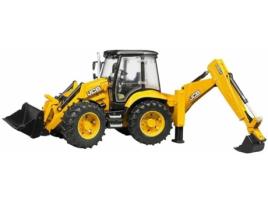 Carregadora de brincar BRUDER JCB 5CX com pá (Idade Mínima: 3 - Agricultura e Jardinagem)