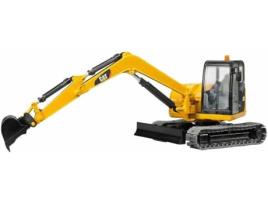 Mini escavadora BRUDER de Brincar Caterpillar Amarela (Idade Mínima: 3 - Agricultura e Jardinagem)