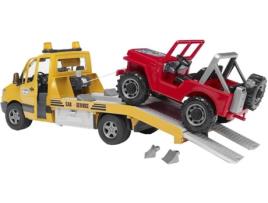 Reboque de Brincar BRUDER MB Sprinter (Idade Mínima: 3 - Transportes)
