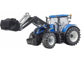 Trator de Brincar BRUDER New Holland T7.315 com pá (Idade Mínima: 3 - Transportes)