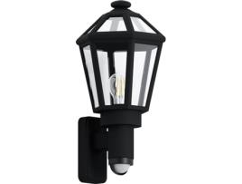 Candeeiro Exterior de Parede EGLO Monselice Sensor D&N PR