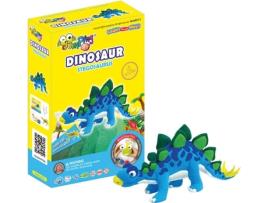 Plasticina  Estegosauros