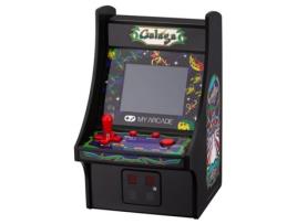 Consola Retro MY ARCADE Micro Player Colec. Galaga (Preto)