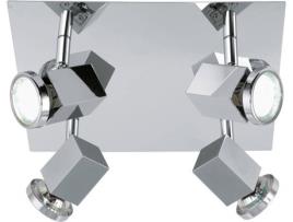 Plafon  Zabella 4X5W Cromado