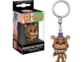 Porta-Chaves FUNKO Pocket Pop! FNAF Pizza Sim - Rockstar Freddy