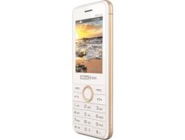 Telemóvel MAXCOM MM136 (2.4'' - 2G - Dourado)