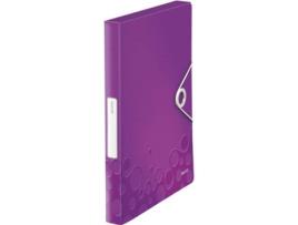 Pasta  WOW 30 mm (Roxo - A4 - Capacidade: 250 Folhas)