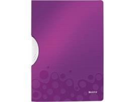 Capa com clipe  WOW Roxo (A4 - Capacidade: 30 folhas)