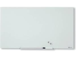 Quadro Branco  Diamond Branco (677x381mm - Vidro - Magnético: Sim)