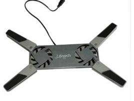 Suporte Cooler LIFETECH Flexible Suporte Cooler LFNBS002 (PC - 15'' - Prateado)